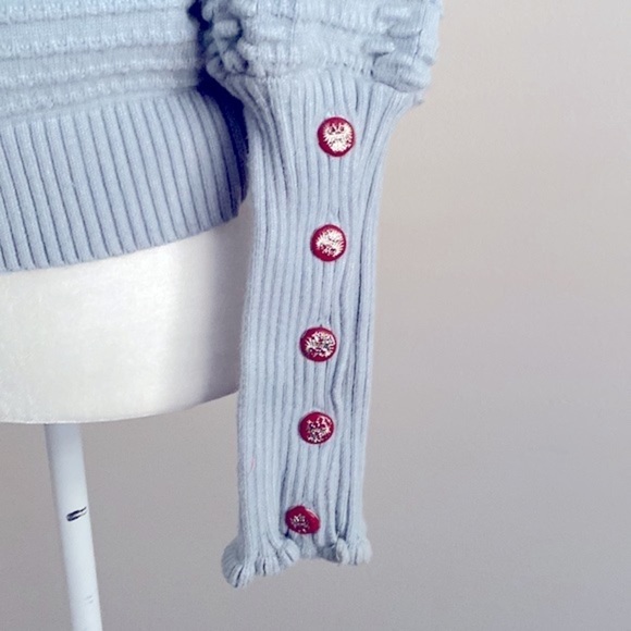 Cottagecore daisy turtle neck sweater - Picture 2 of 9